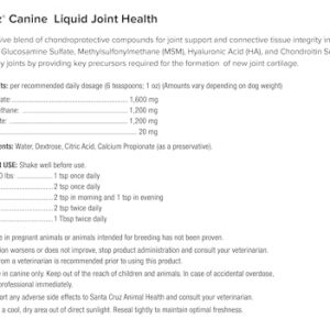 UltraCruz Canine Liquid Joint Health, 1 Gallon