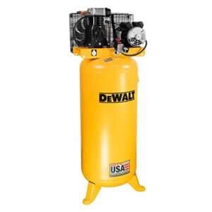 Dewalt DXCM603.COM 5 HP 60 Gallon 175 Max PSI 17 SCFM @40 PSI 14.6 SCFM @ 90 PSI Single-Stage Oil-Lube Electric Stationary Vertical Air Compressor