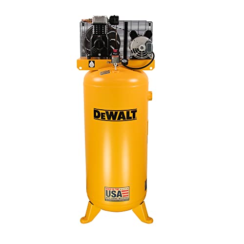 Dewalt DXCM603.COM 5 HP 60 Gallon 175 Max PSI 17 SCFM @40 PSI 14.6 SCFM @ 90 PSI Single-Stage Oil-Lube Electric Stationary Vertical Air Compressor