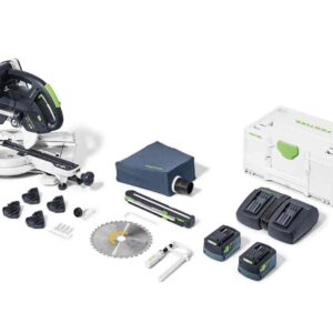 Festool 577176 Cordless Sliding Compound Miter Saw KSC 60 EB 5.0 I-Plus