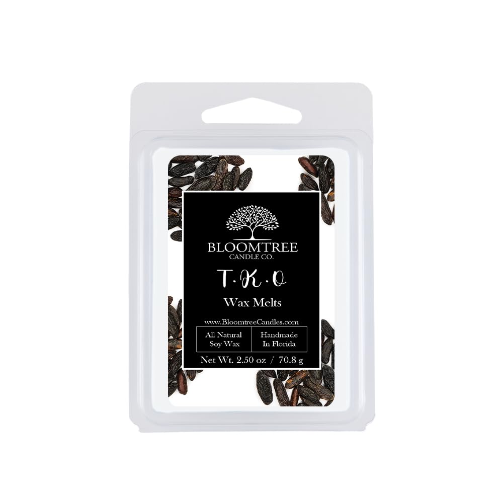 Tonka and Oud Wax Melts | 2.5oz Wax Melts for Home | Easy to Use | Long Lasting | Fragrance Notes of Top: Powder, Amaretto Middle: Tonka Bean, Balsam Base: Rum, Light Musk, Dark Musk, Oud