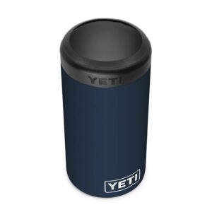 yeti rambler 16 oz. tall can insulator for tallboys & cans, navy (no can insert)