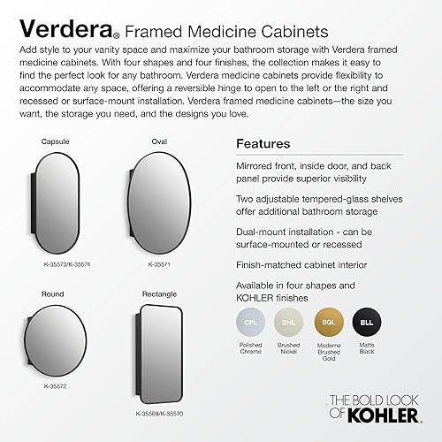 KOHLER VERDERA® Framed 22 X 34 Soft Rectangle