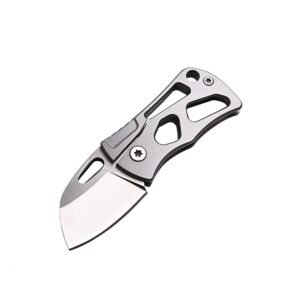 szhoworld everyday carry pocket knife, mini edc knife with d2 steel blade, small folding knife, sharp and durable