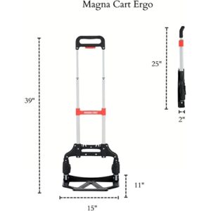 Magna Cart MCXS Hand Truck, Red