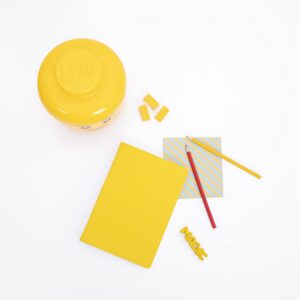 Room Copenhagen LEGO Storage Head, Large, Yellow