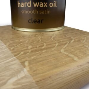 Gilboys Hard Wax Oil - Interior Wood Finish - 500ml - All Natural, Quick Drying, Water & Heat Resistant - Perfect for Sealing & Finishing Kitchen worktops, Stairs, Floors, Doors & Dining Tables…