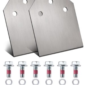 Firecore 2Pcs SDS Plus Floor Scraper Replacement Blades for Firecore 4" x 10" SDS Plus Floor Scraper FS21410