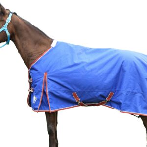 T TEKE Deluxe Turnout Horse Sheets, 1200D Waterproof and Breathable Horse Care Sheets with no Filling (51"-87" Including Miniature/foal Size)