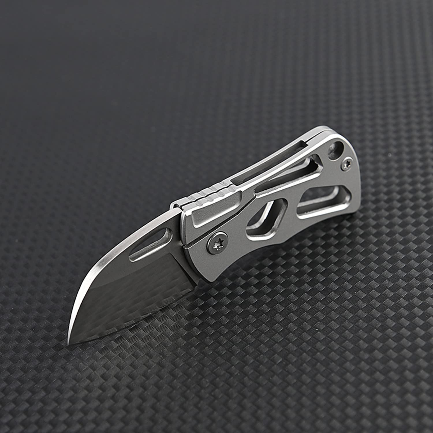 SZHOWORLD Everyday Carry Pocket Knife, Mini EDC Knife with D2 Steel Blade, Small Folding Knife, Sharp and Durable