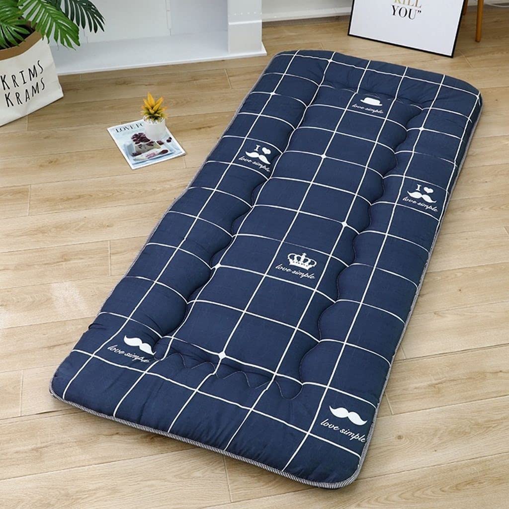 DKULMN Folding Mattress, Mattress Thicken Sleeping Mattress for Floor Folding Mattress, 3cm Thick Sleeping Mattress for Floor, Non-Slip Bottom Camping Mattress Guest Bed,70x170cm