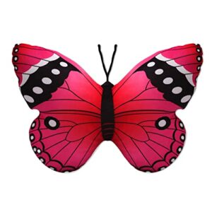 chelei2019 15.7" butterfly pillow pink butterfly stuffed animal plush toy decor gift for kids