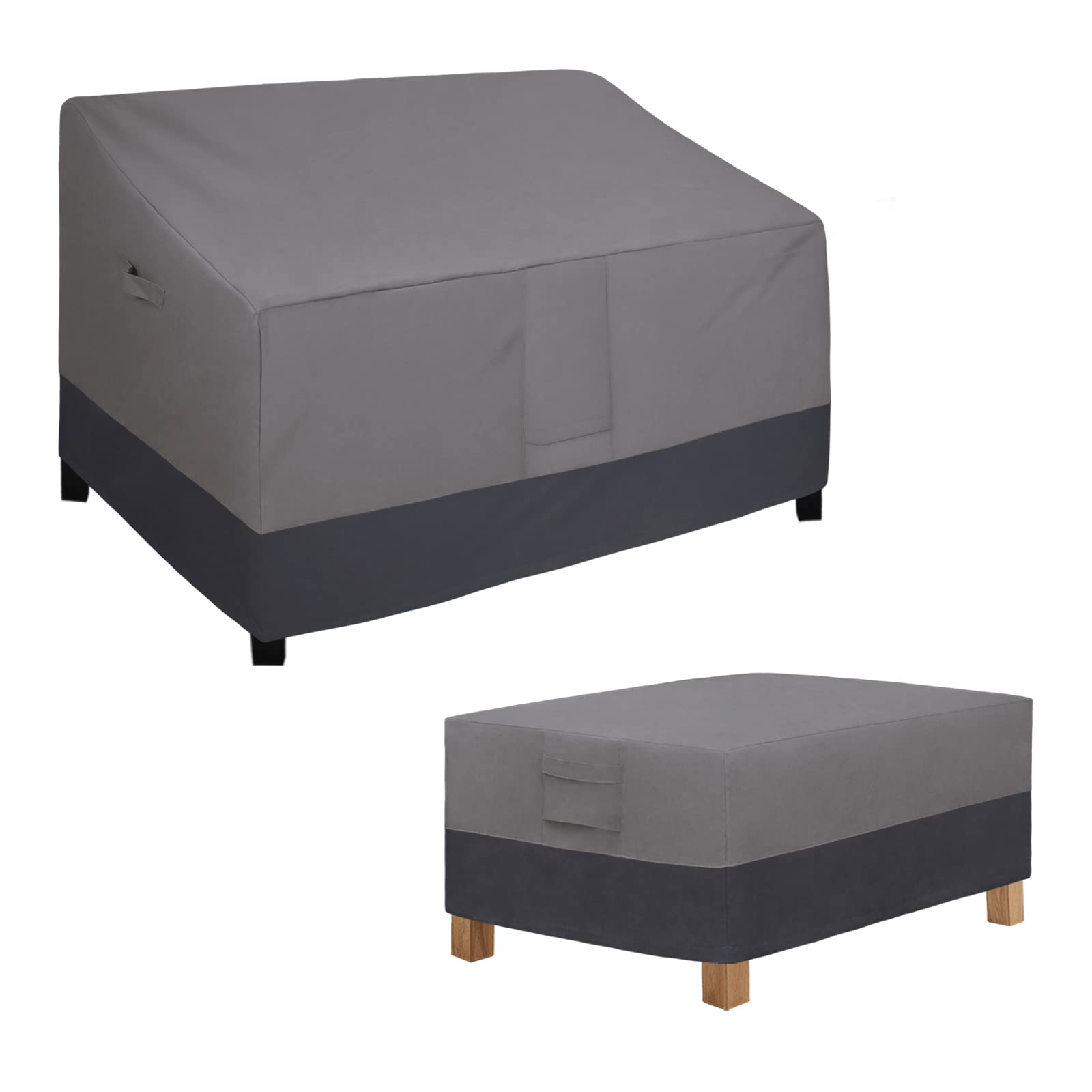 Easy-Going Patio Loveseat Cover Bundles Coffee Table Cover