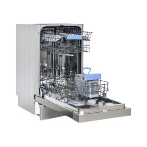 Equator 18 in Dishwasher 10 place+Wine Rack 3.4g QUIET 51 dB 110V E-Star ADA in Silver