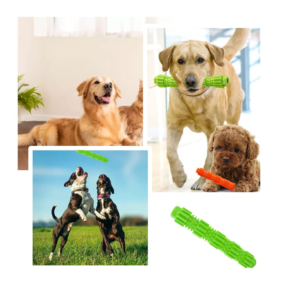 huanghqWanJia Dog Chew Toy Long Dog Molar Stick Interactive Dog Teeth Cleaning Toy for Small Medium Dog Pet Feeder Training