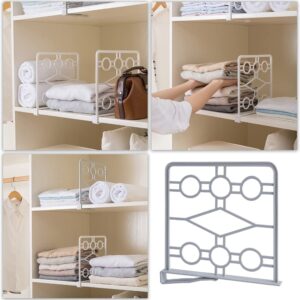 Shelf Divider Multifunctional Closet Separator Universal Wardrobe Divider for Closets Kitchen Bedroom Shelving Organization