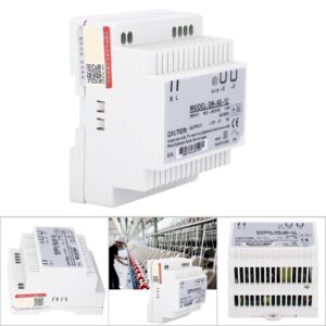 DR 60 12 DIN Rail Power Supply 100 240V 12V 5A 60W Single Output PWM Switching Electric Source Half Bridge Signal Sources Industrial Equipment