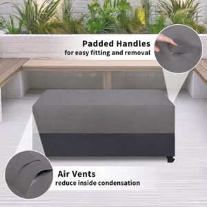 Easy-Going Patio Loveseat Cover Bundles Coffee Table Cover