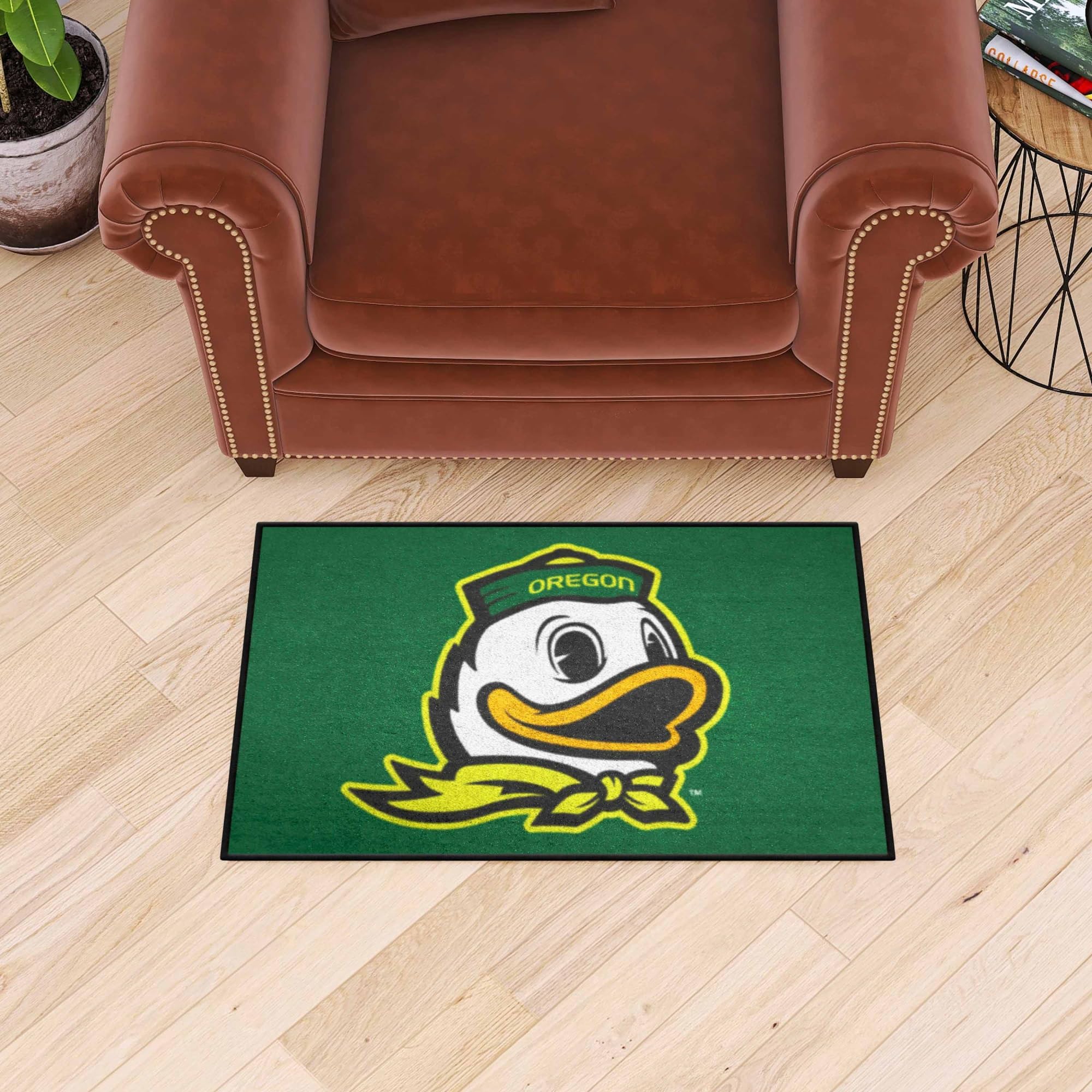 FANMATS 36485: Oregon Ducks Starter Mat Accent Rug - 19in. x 30in.