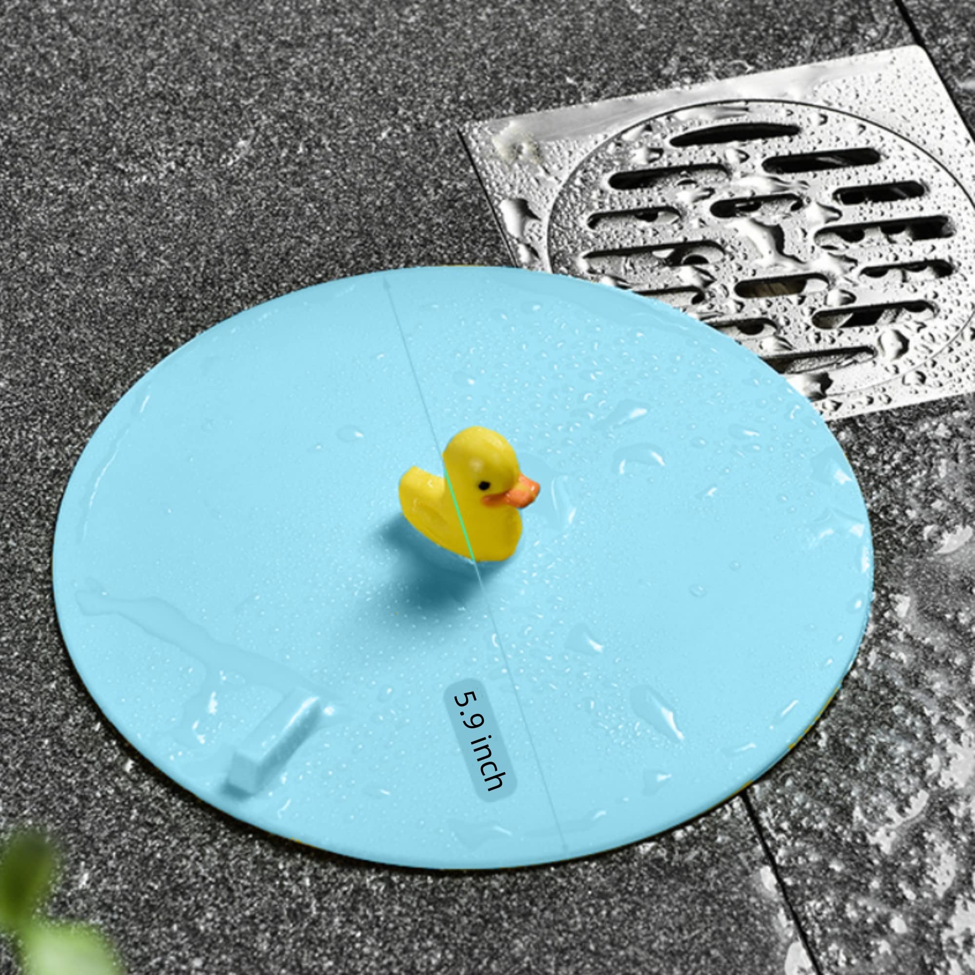 MAOYONG Bathtub Drain Cover Tub Stopper-Cute Silicone Floor Drain Cover for Bathroom, Bath Tub Drain Plug for Shower Floor, Kitchen Sink Drain Stoppers