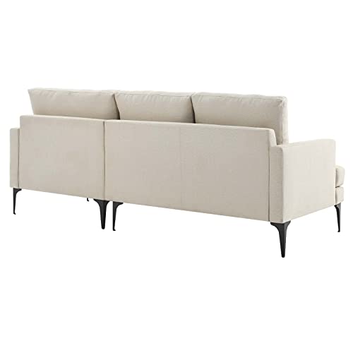 Modway Evermore Upholstered Fabric, Sofa, Beige