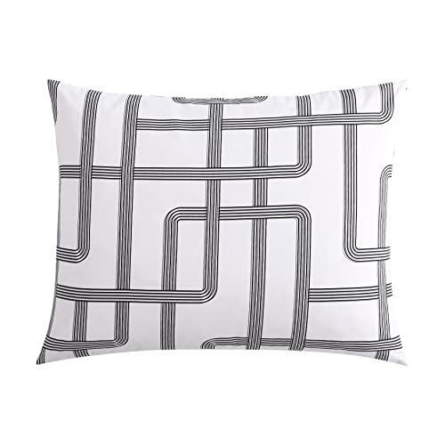 City Scene- Twin Duvet Cover Set, Cozy Reversible Bedding Set with Matching Sham(s), Modern Home Décor (Mainline White, Twin)