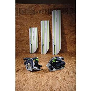 Festool 577663 Cordless Carpentry Track Saw HKC 55 18V 5.0 Ah EBI-F-Set with FSK 250 Guide Rail