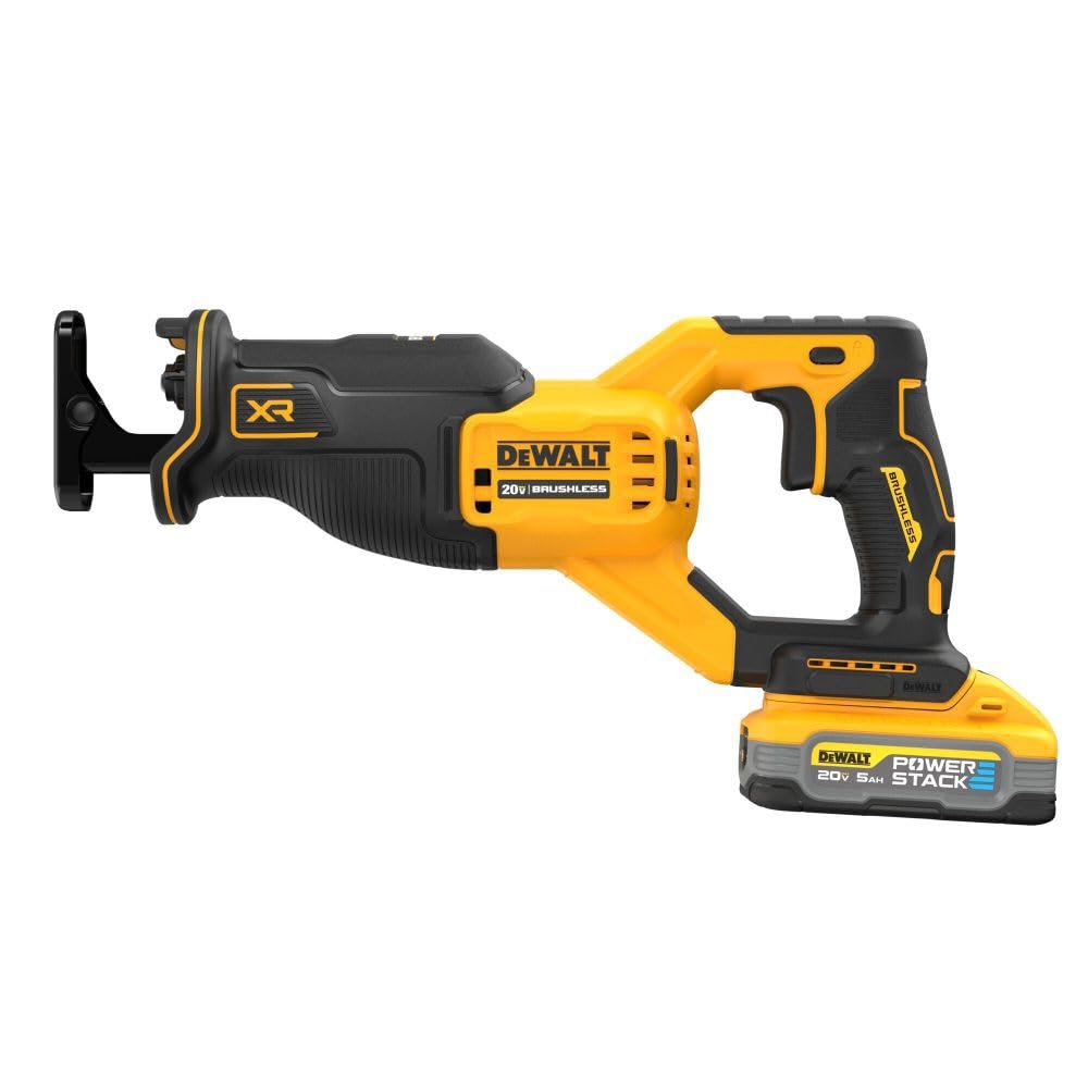 DEWALT 20V MAX Reciprocating Saw, Cordless, Battery and Charger Included (DCS382H1)