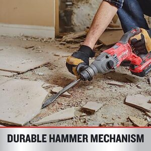 CRAFTSMAN V20 RP SDS Rotary Hammer Drill, Cordless, 7/8 inch, 2 Joules, Bare Tool Only (CMCH234B)