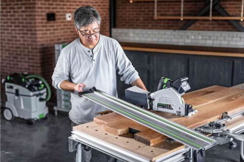 Festool 577664 Cordless Track Saw TSC 55 2x18V 5.0 Ah KEBI-F-Plus and 55-Inch Guide Rail