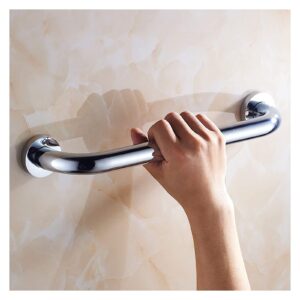 Grab Bars Bathroom Grab Bar Safety Shower Grab Bar Stainless Steel Chromed,Bathtub Shower,Bathroom, Kitchen, Stairs,Handrail Support - Handicap, Elderly, Injury,Senior Assist Bath Handle,SIL