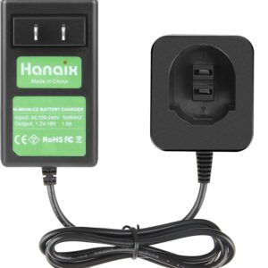 Hanaix 7.2v-18v Battery Charger for Black and Decker PS120 PS130 PS140 Ni-MH Black and Decker 18V Portable Charger