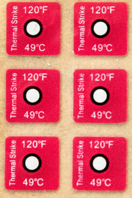 Bed Bug ThermalDot - Lethal Temperature Indicators - Works with All Bed Bug Heaters - Verify Temperatures in Home Treatments