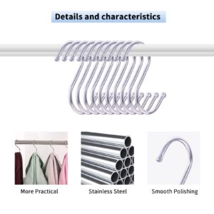 samilalago S Hooks for Home Storage - 5 Pcs Set