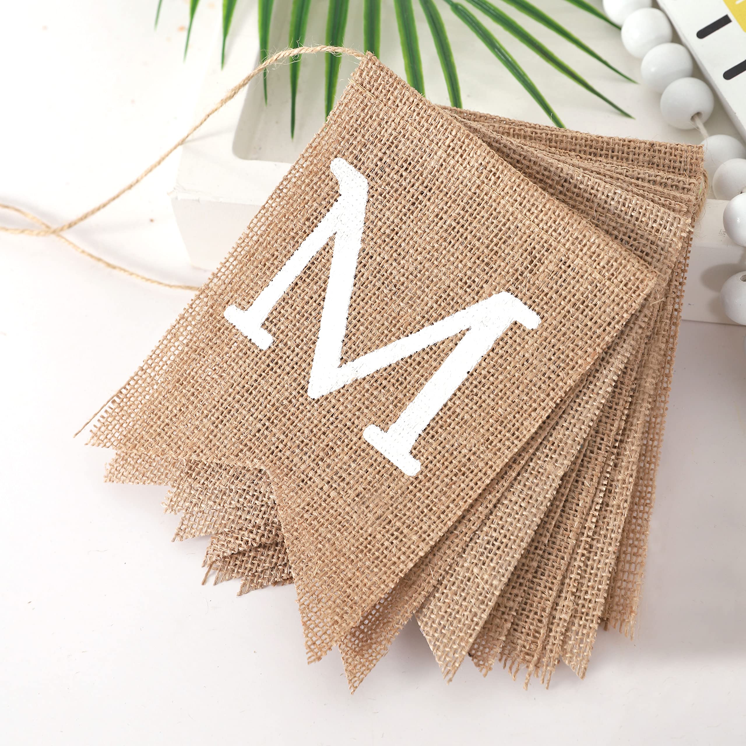 Miss to Mrs Burlap Banner - Greenery Bridal Shower Decorations, Greenery Shower Banner, Rustic Bridal Shower Decor, Miss to Mrs Banner Sign, Best Party Supplies