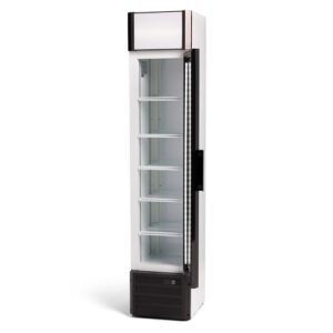 Procool Slim Display Cooler; Upright Beverage Merchandiser; 5.7 Cubic Ft.; 15.4" Wide