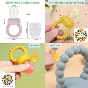 O'doe 17-Piece BPA-Free Silicone Baby Feeding Set | Thick & Soft Suction Plates, Baby Bowls, Wooden Fork & Spoon, and More | Make Mealtime Fun and Easy for Your Little One (Green, V2)