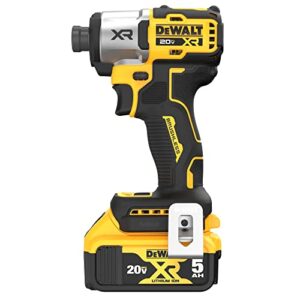 DEWALT 20V MAX Impact Driver, Cordless, 3-Speed, Battery and Charger Included (DCF845P1)