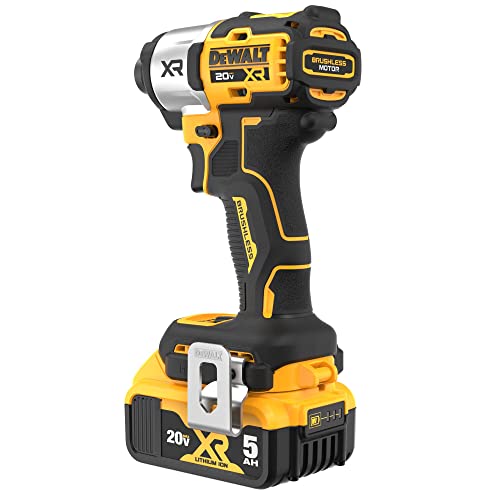 DEWALT 20V MAX Impact Driver, Cordless, 3-Speed, Battery and Charger Included (DCF845P1)