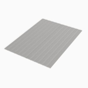 greaton, 0.75-inch vertical wooden bunkie board/bed slats with cover, full, grey