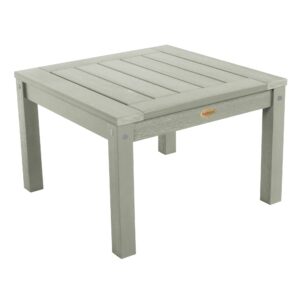 highwood adirondack square, eucalyptus counter side table