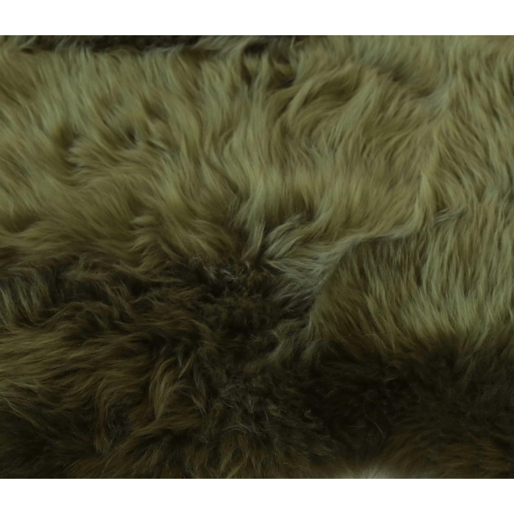 Overstock New Zealand Natural Sheepskin Rug - 2x3 Green Sheepskin