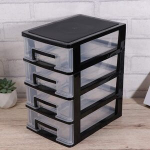 Tofficu Storage Cabinet Storage Drawers Multi Layer Storage Drawer Jewelry Holder Stacking Drawers Storage Drawer Storage Organizer Small Storage Bins Stackable Student Book Desk