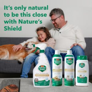 Hartz Nature’s Shield Flea & Tick Dog Shampoo Maximized Botanical Protection & Prevention with Cinnamon, Citronella & Rosemary Oils, 14 Ounces