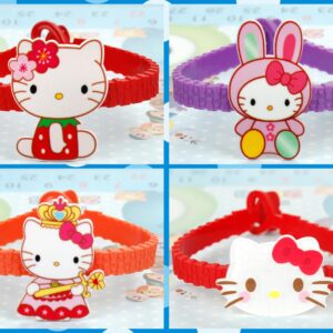 YAOSHUXIAN 15pcs Cartoon Character Bracelets Wristband Bracelets for Birthday Party Supplies Favors Prize Rewards