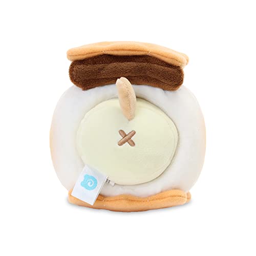 Anirollz Stuffed Animal Plush Toy – 6" Small Bakery Theme Outfitz Plush Doll | Soft, Squishy, Warm, Cute, Comfort, Safe | Birthday Gift Pillow with Puppy Dog in S'More Puppiroll