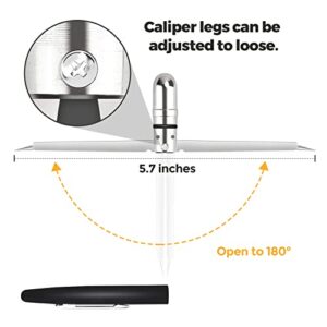 Ultrassist EKG Caliper Pen, ECG Calipers for Nurses, Black EKG Caliper Cardiology, Electrocardiogram Measuring Tool