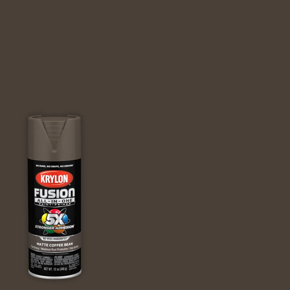 Krylon Fusion ALL-IN-ONE2900 Matte Coffee Bean16 oz.