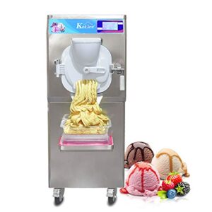 kolice commercial etl certificate gelato hard served ice cream machine, hard ice cream maker, italian water ice maker, batch freezer-italian style door with stainless steel hinge, 9-11 gal per hour