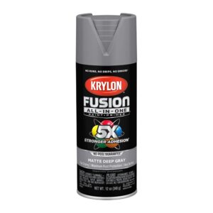 Krylon Fusion ALL-IN-ONE2914 Matte Deep Gray16 oz.